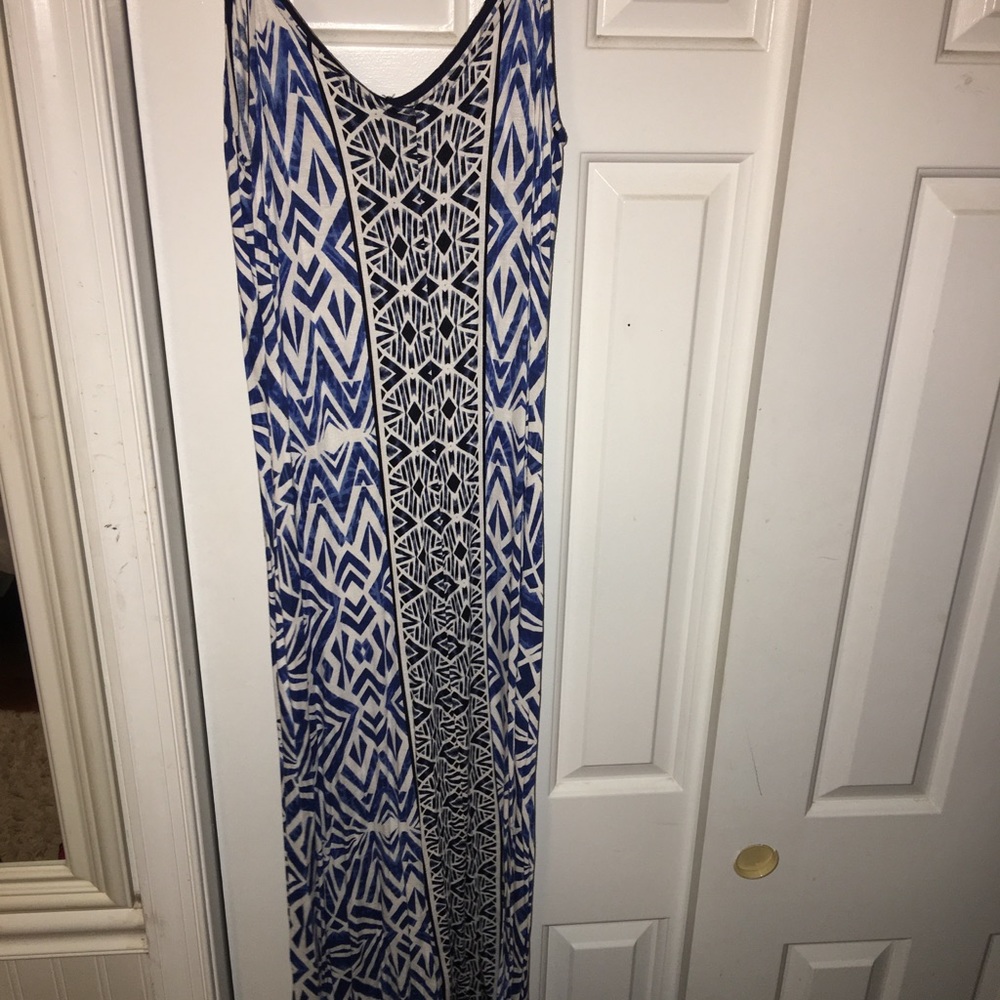 Spaghetti strap maxi dress